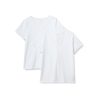 Women's Regular Fit 100% Cotton V-Neck Short Sleeve T-Shirt, Multipacks