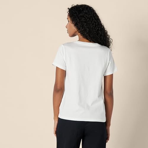 319NTrSzsL.jpg Women's Regular Fit 100% Cotton V-Neck Short Sleeve T-Shirt, Multipacks