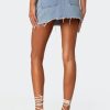Denim Skirt Women Jean Stretch Casual Mini Skirts 2025 Summer Low Waist Short Dress