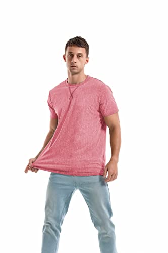 Men's T-Shirts - Premium Cotton Crew Neck Tees S - 4XL