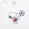 Snoopy Womens and Mens Graphic T-Shirts - Snoopy All Over Print Crewneck Short Sleeve Unisex Tshirts for Adults