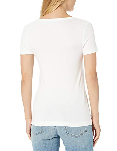 Women's Slim-Fit Short-Sleeve Crewneck T-Shirt, Pack of 2