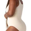 31uVp-sGOHL.jpg Bodysuits for Women - Body Shaper Tummy Control Bodysuit, Shapewear Bodysuits for Women, Scoop Neck Plus Size