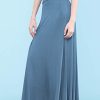 Women's Casual High Waist Solid/Tie Dye Fold Over Flowy Long Maxi Skirt