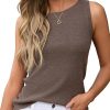 411x8tqqApL.jpg Women's Wool Blend Sweaters Non See Through All-Season Business Casual Tank 2025