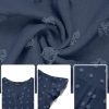 Women 2025 Summer V Neck Ruffle Short Sleeve Blouse Swiss Dot Flowy Shirt Tunic Top