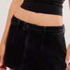 Denim Skorts for Women Low Waist Stretchy Jean Mini Skirt Summer Casual Y2K Shorts