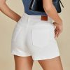 Jean Skorts for Woman Trendy High Waisted Stretchy Denim Skirt with Shorts Y2K Mini Skort Skirts Country Concert