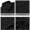 Women's Button Down Blouse Long Sleeve Dress Shirts for Work Office Business Casual Chiffon Tops