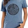 Funny Graphic Women Skinny Pine Tree Shirt Summer Hiking Camping Athletic Tees Nature Casual Comfy Clothes