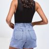 Denim Skorts for Woman Cargo Faux Wrap Jean Skort Skirts Stretchy High Waisted Skirt Shorts Country Concert Wear