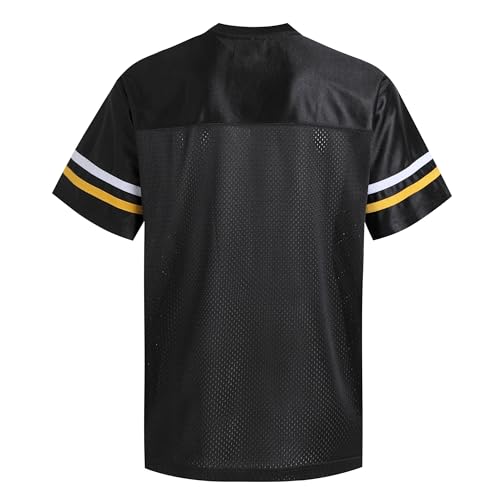Retro Fans Football Jerseys for Men Women Unisex Workout T-Shirts Fashion Tops Casual Outfits