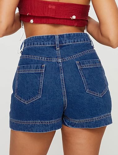 41RJNfkvkIL.jpg Jean Skorts for Woman 2025 Trendy High Waisted Y2k Mini Skirt Stretchy Denim Shorts Skort Country Concert Outfits