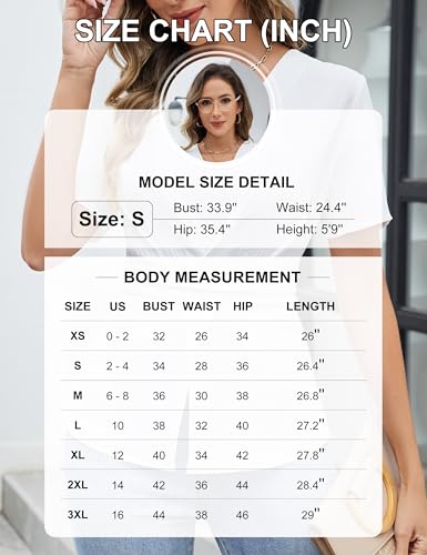 Womens Dressy Business Casual Blouse Pleated V Neck Tops Trendy Smocked Work Shirt Summer Outfit 2025