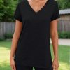 3 Pack Women's T Shirts Short Sleeve Basic Tees, 2025 Spring Summer Clothing V Neck Casual Tops Trendy Outfits