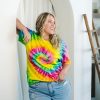 Tie Dye T-Shirts for Men and Women - Unisex Short Sleeve Tie-Dye T Shirts for Adults