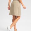 20" Golf Skorts Skirts for Women with 7 Pockets Knee Length Skort Athletic Modest Long Tennis Skirts for Women