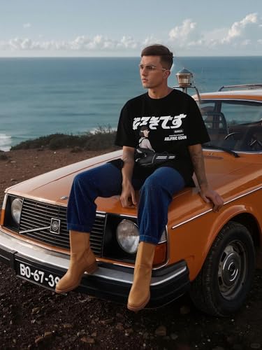 41bDRE6t6ML.jpg Mens Graphic Tees Oversized Creative Graffiti Short Sleeve Shirts Summer Casual Rapper Streetwear Y2k Tops Tshirt