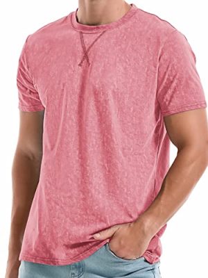 Men's T-Shirts - Premium Cotton Crew Neck Tees S - 4XL