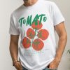 Tomato Shirt Womens Men Letter Fruit Graphic Tees Cottagecore Clothing Fruit Vegetable Garden Picnic Short Sleeve T Shirt
