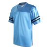 DEHANER Retro Classic Football Jerseys for Men Unisex Workout Dry-Fit Shirts Sports Uniforms Casual Tops