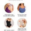 41nRndAsf0L.jpg Bodysuits for Women - Body Shaper Tummy Control Bodysuit, Shapewear Bodysuits for Women, Scoop Neck Plus Size