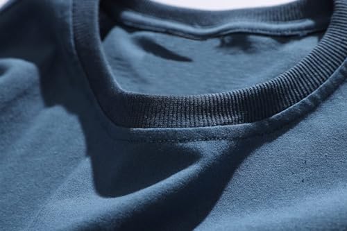 Mens Oversized T Shirts Graphic Tees Print Crew Neck Cotton Tops Streetwear Casual Shirt