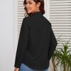 Women's Button Down Blouse Long Sleeve Dress Shirts for Work Office Business Casual Chiffon Tops