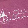 Unisex Believe T-Shirt | Graphic Vacation Tee | Perfect for Casual Everyday Designer Printed Wear Tshirt