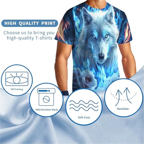 American Flag Eagle T-Shirts for Men Women 3D Printed T-Shirts Short Sleeve Graphic Tees Shirt
