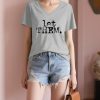 Let Them Shirts for Women V-Neck Inspirational Graphic Tees Mental Health Tops
