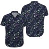 Halloween Shirt for Men Women, Casual Button Up Shirt Unisex, Short Sleeve Hawaiian Aloha Shirts