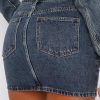 Women's High Waisted Denim Mini Skirt