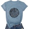 Funny Graphic Women Skinny Pine Tree Shirt Summer Hiking Camping Athletic Tees Nature Casual Comfy Clothes