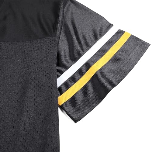 Retro Fans Football Jerseys for Men Women Unisex Workout T-Shirts Fashion Tops Casual Outfits