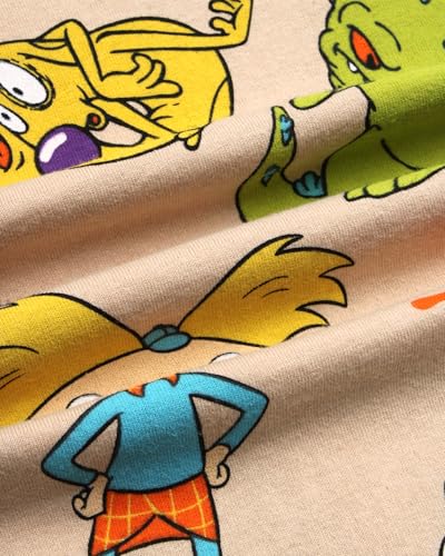 51X5RIgE2iL.jpg Women's and Men's Graphic Tee - Rugrats All Over Print Crewneck Short Sleeve Unisex Tshirts for Adults (S-XL)