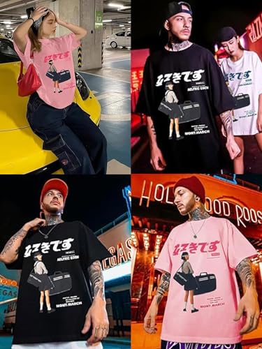 51aiKWQeSZL.jpg Mens Graphic Tees Oversized Creative Graffiti Short Sleeve Shirts Summer Casual Rapper Streetwear Y2k Tops Tshirt