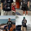 51lJq0Seq1L.jpg Mens Graphic Tees Oversized Creative Graffiti Short Sleeve Shirts Summer Casual Rapper Streetwear Y2k Tops Tshirt