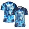 American Flag Eagle T-Shirts for Men Women 3D Printed T-Shirts Short Sleeve Graphic Tees Shirt