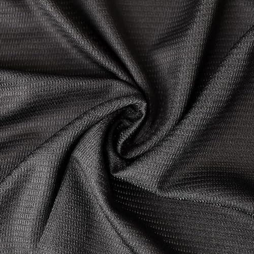 Solid Baseball Jersey Shirt for Men and Women, Plain Casual Short Sleeves Button Down T-Shirt