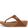 Women's Lulu Toe Post Leather Flip-Flop Sandal