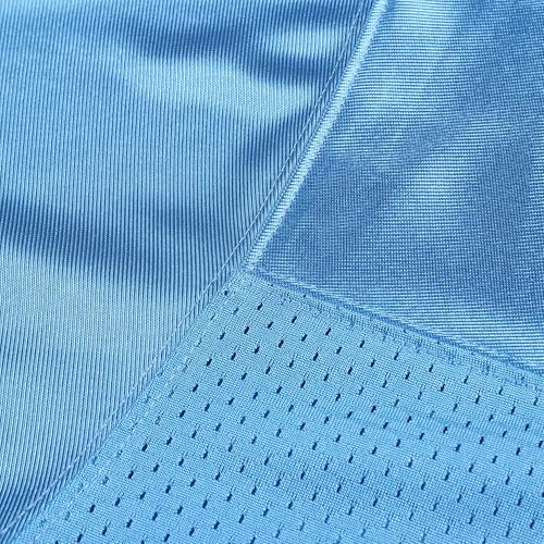 DEHANER Retro Classic Football Jerseys for Men Unisex Workout Dry-Fit Shirts Sports Uniforms Casual Tops