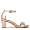 Womens Vera Ankle Strap Block Heel Dress Sandal