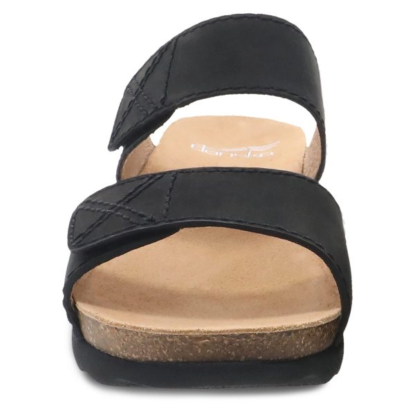 Maddy Slip-On Wedge Sandal for Women ?CComfortable Wedge Shoes with Arch Support ?CFully Adjustable Straps with Hook & Loop