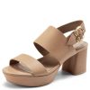 Women's Camera Platform Heeled Sandal