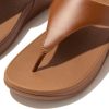 Women's Lulu Toe Post Leather Flip-Flop Sandal