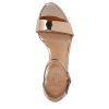 Womens Vera Ankle Strap Block Heel Dress Sandal