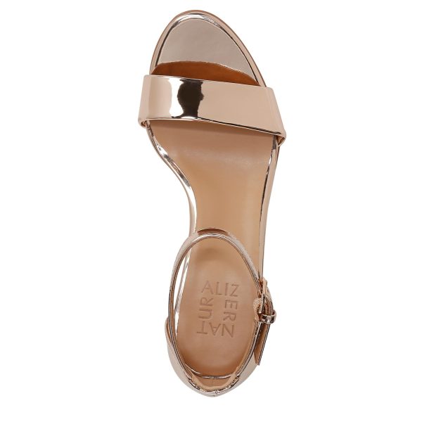 717dncWY-OL.jpg Womens Vera Ankle Strap Block Heel Dress Sandal