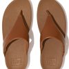 Women's Lulu Toe Post Leather Flip-Flop Sandal