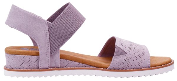 Women's Desert Kiss-Stretch Quarter Strap Sandal Flat